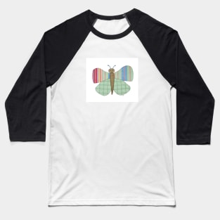 Mint Butterfly Baseball T-Shirt